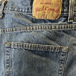 Vintager Red Camel Retro Straight jeans Size 40 x‎ 30 Y2K Grunge Western Country